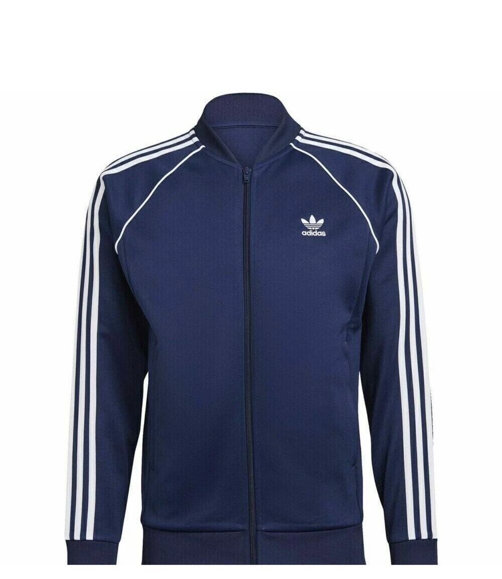 NWT $75 Navy ADICOLOR CLASSICS SST TRACK JACKET
Size men’s Medium